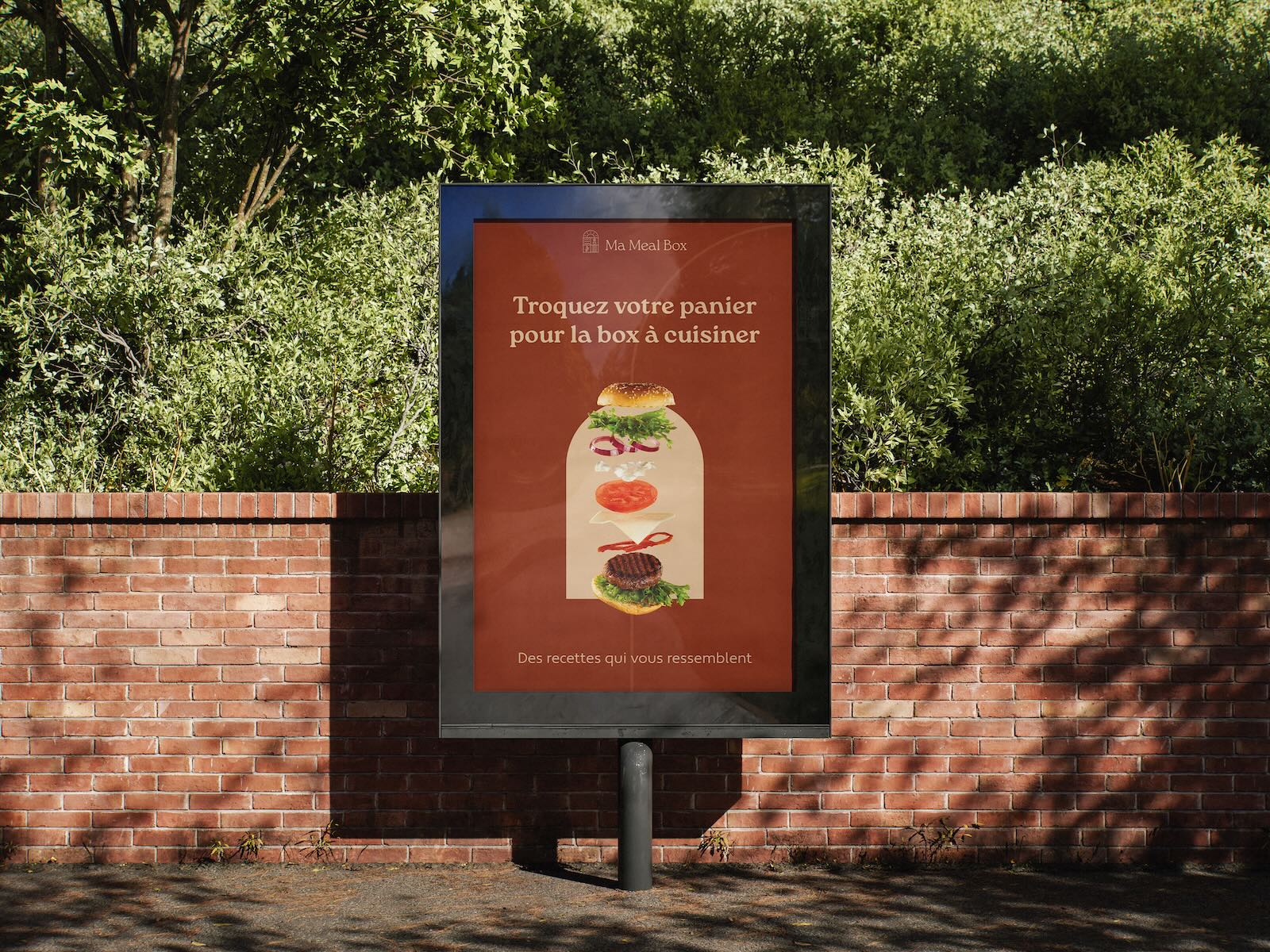 affiche ma meal box branding
