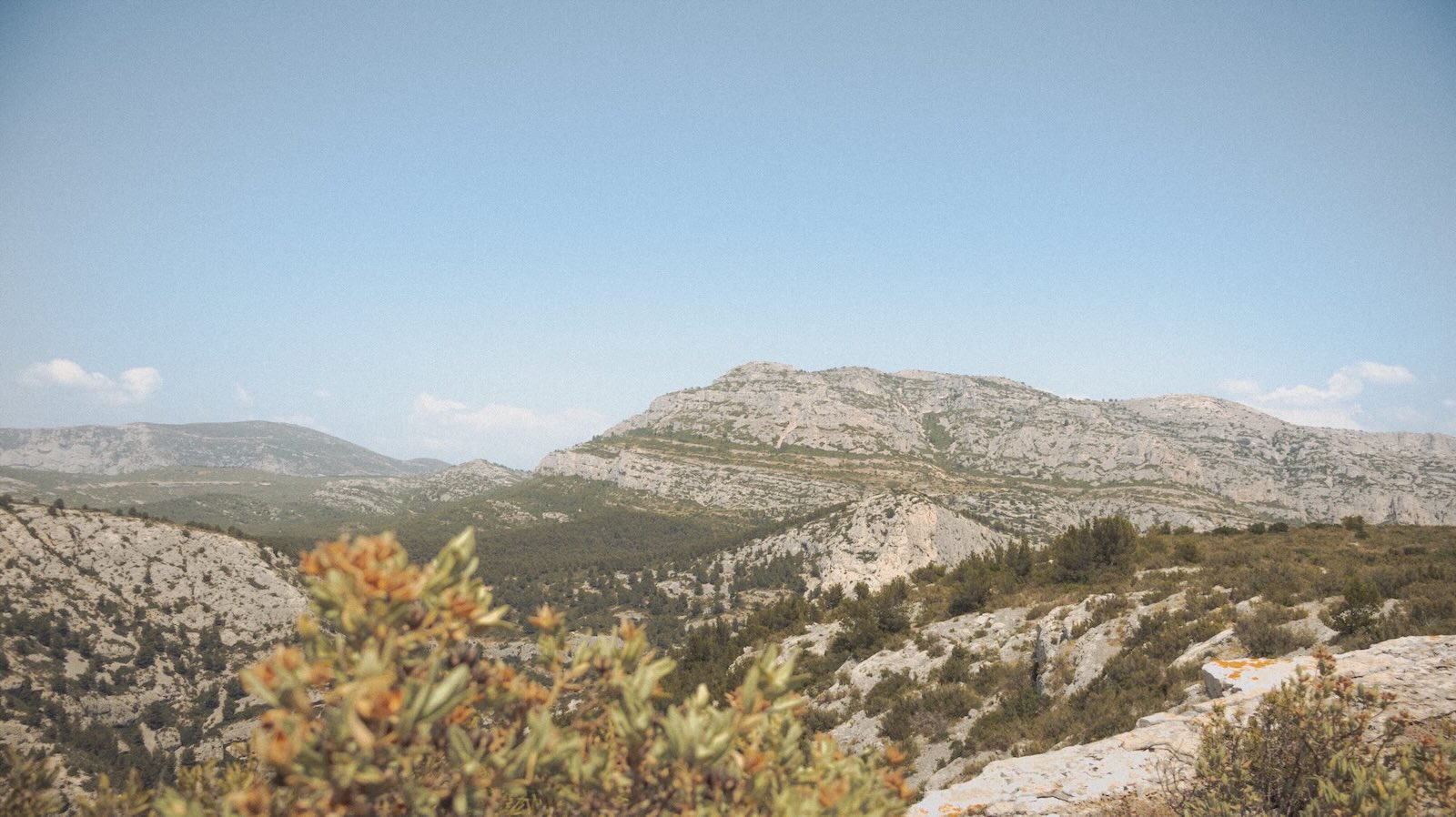 vue calanque liaison sormiou morgiou marseille photographie