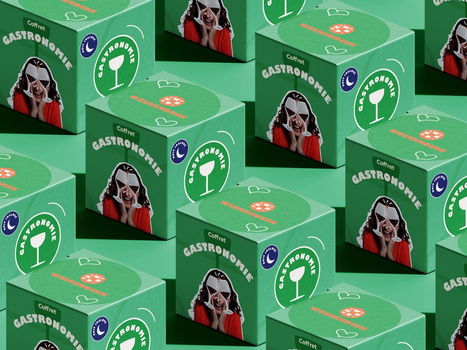 packaging weekendesk gastronomie branding