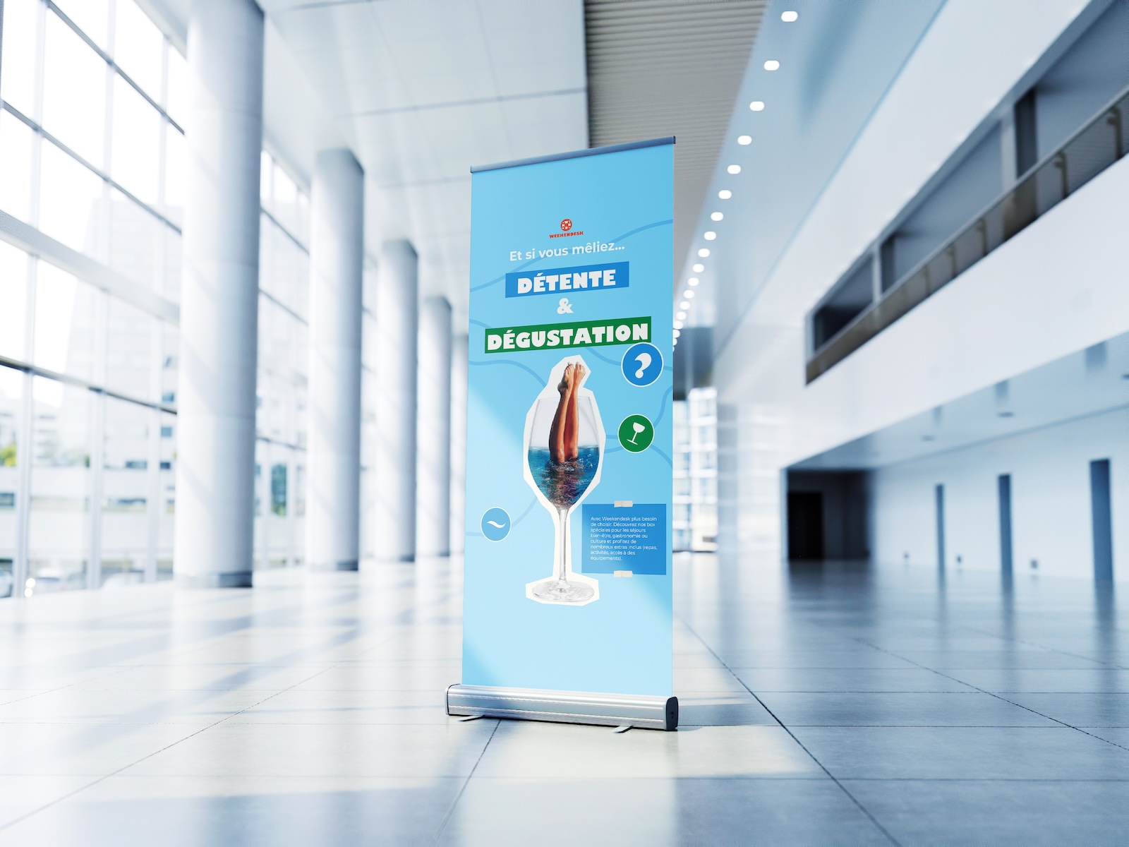 totem weekendesk branding
