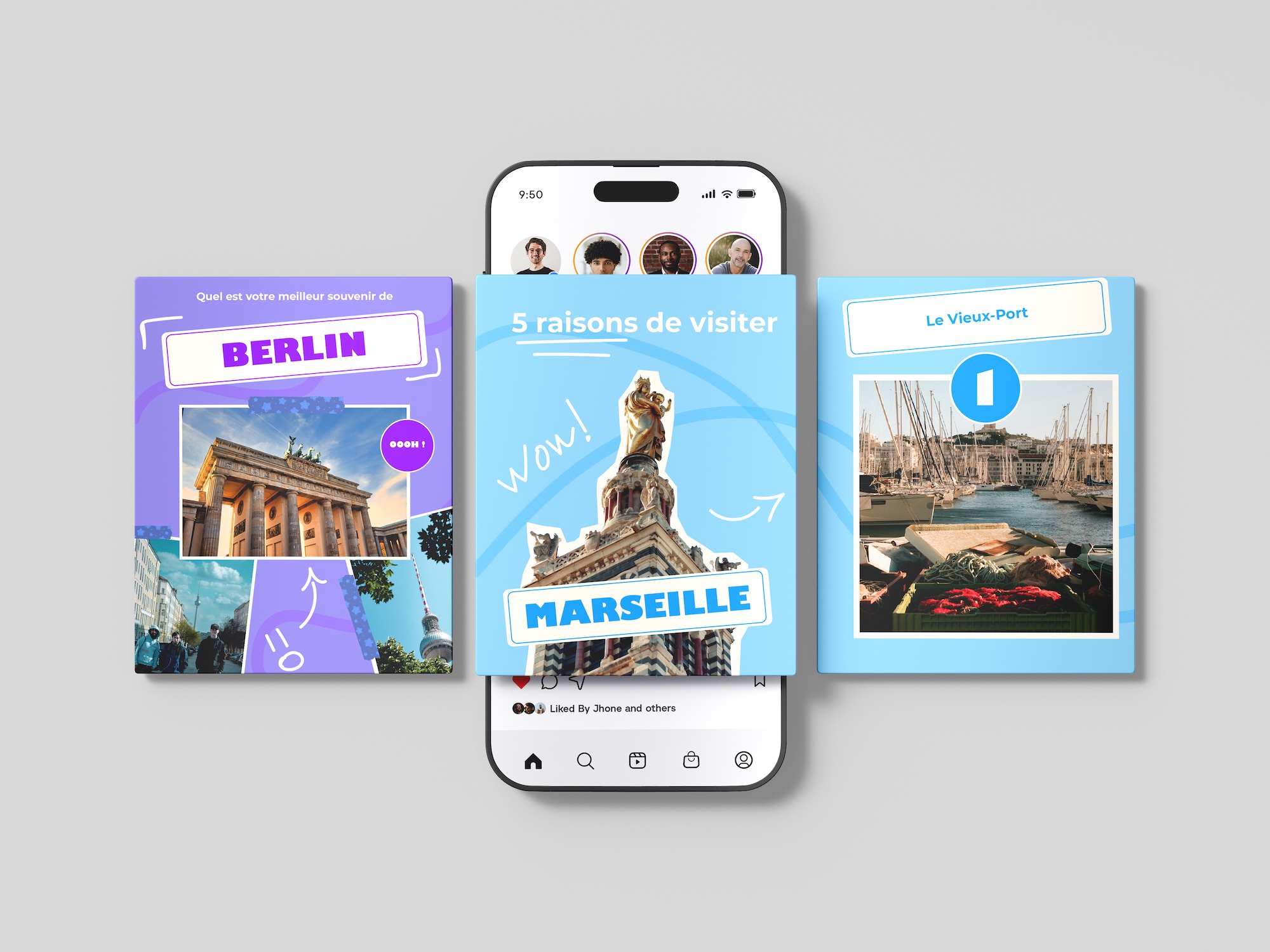 weekendesk posts socials publication reseaux sociaux