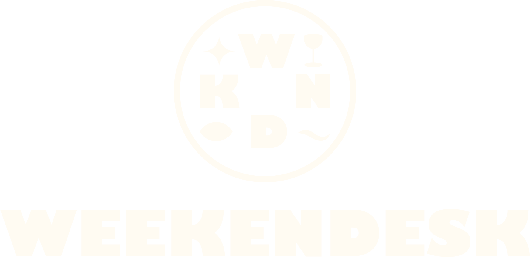 logo vertical weekendesk branding