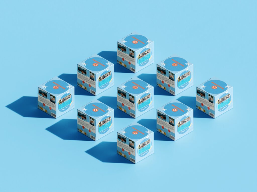 packaging bien-etre weekendesk branding