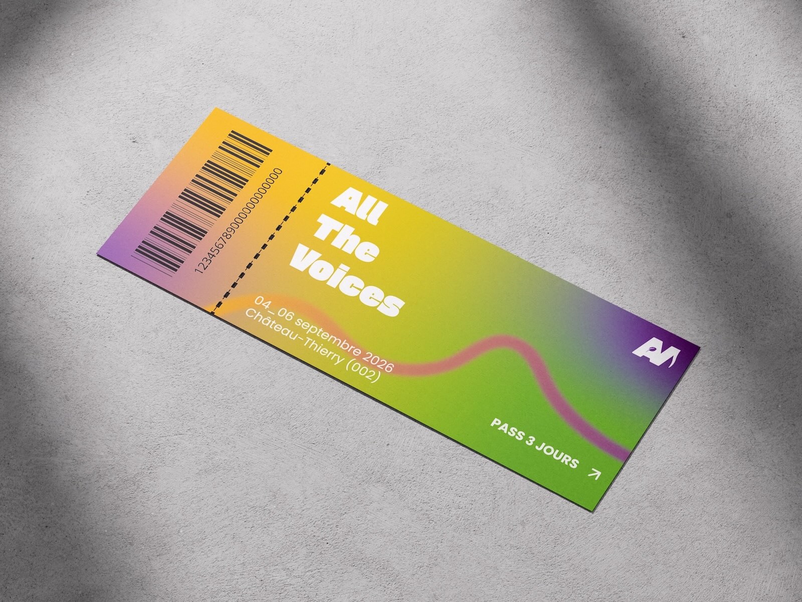 billet festival all the voices