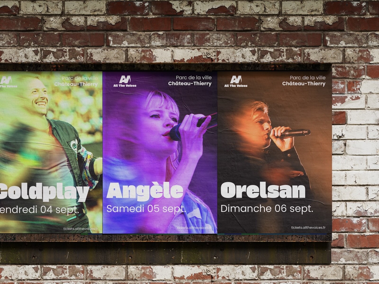 affichage artistes all the voices