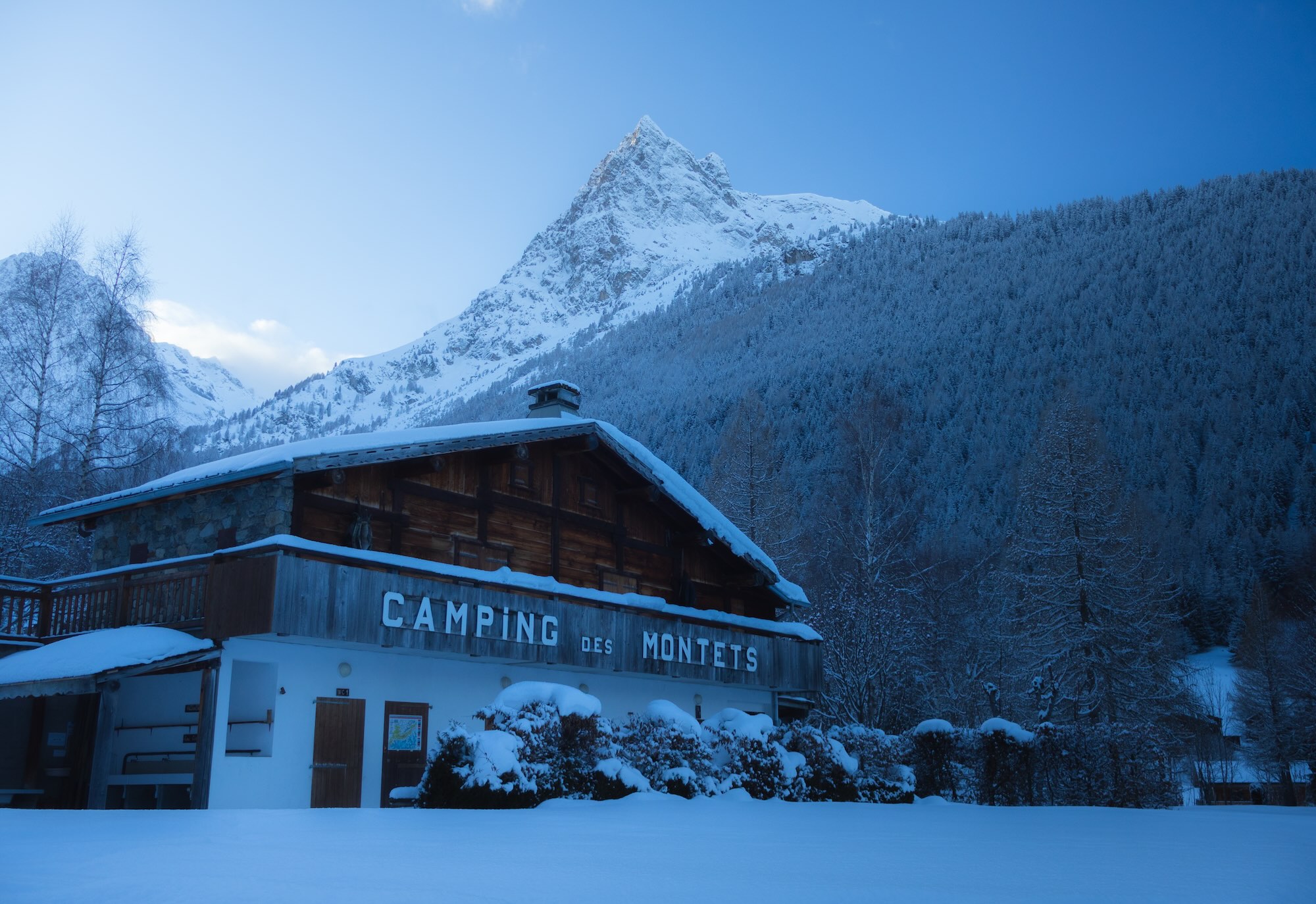 camping grands montets vallorcine chamonix photographie