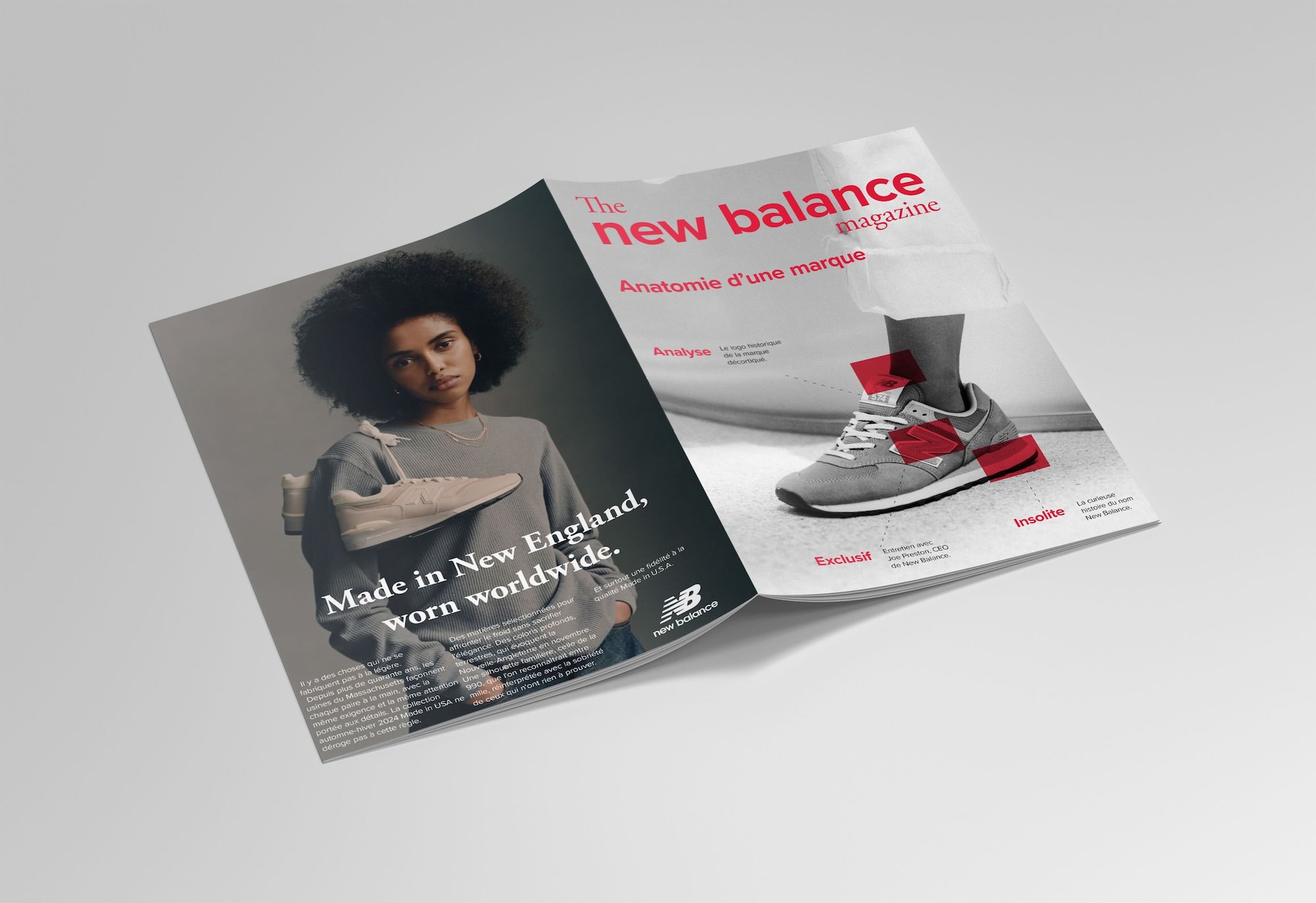 the new balance magazine couvertures