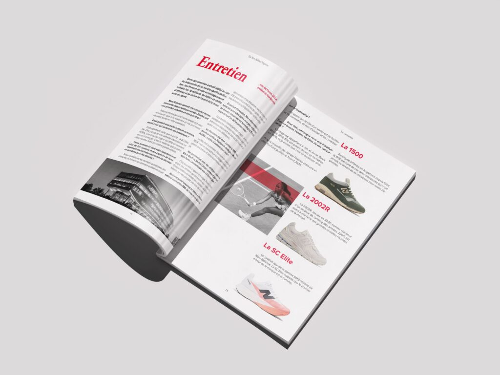 entretien interview the new balance magazine