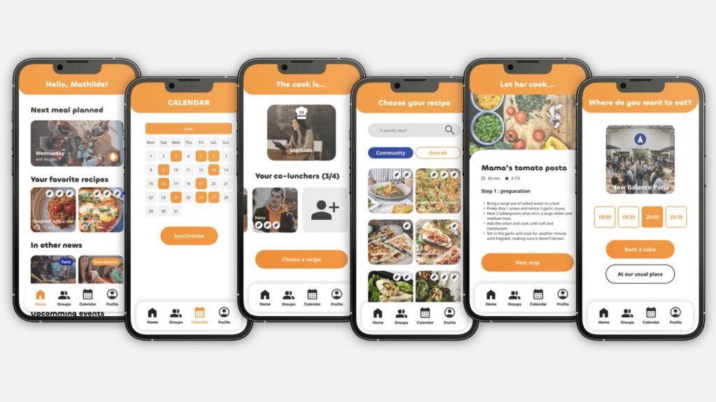parcours utilisateur new balance application